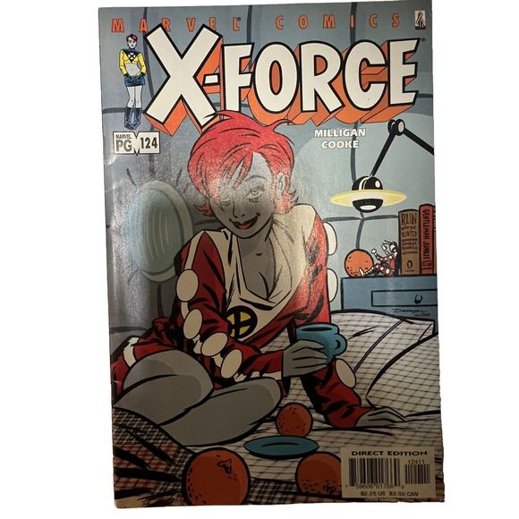 X-Force 1 #124 March 2002 Marvel Comics Milligan Cooke - Picture 1 of 4